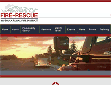 Tablet Screenshot of mrfdfire.org